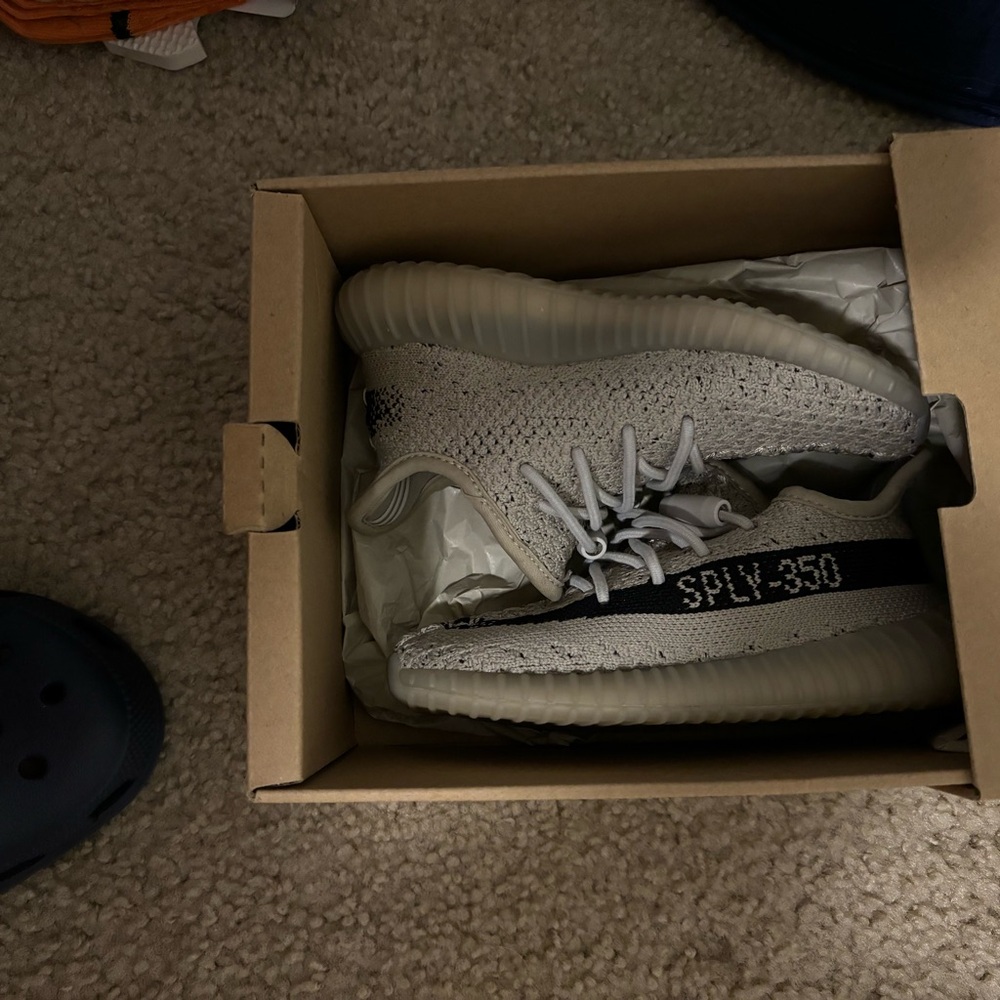Yeezy Kids Sneakers - Gray and Black